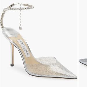 Jimmy Choo glitter pump size 42